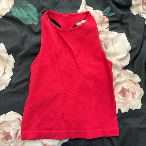 free people red tank - Picture 1 of 3